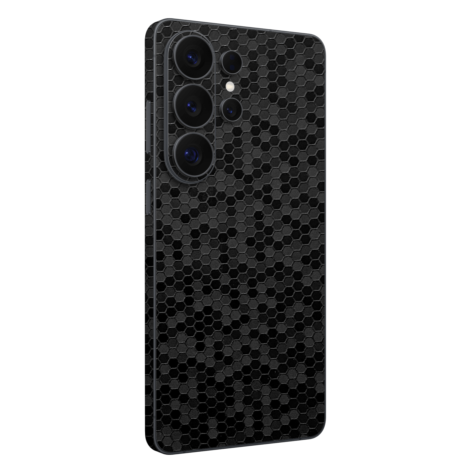 Galaxy S26 ULTRA Luxuria Black Honeycomb 3D Textured Skin Wrap Sticker Decal Cover Protector by QSKINZ | qskinz.com