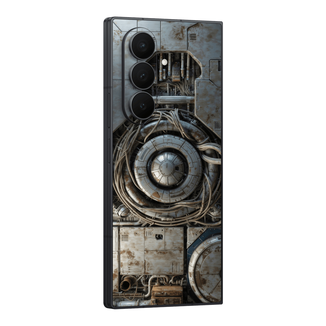 Galaxy Z FOLD 7 Custom Printed SIGNATURE “Astralis” Astro Spaceship Cosmic Skin Wrap Sticker Decal Cover Protector by QSKINZ | QSKINZ.COM