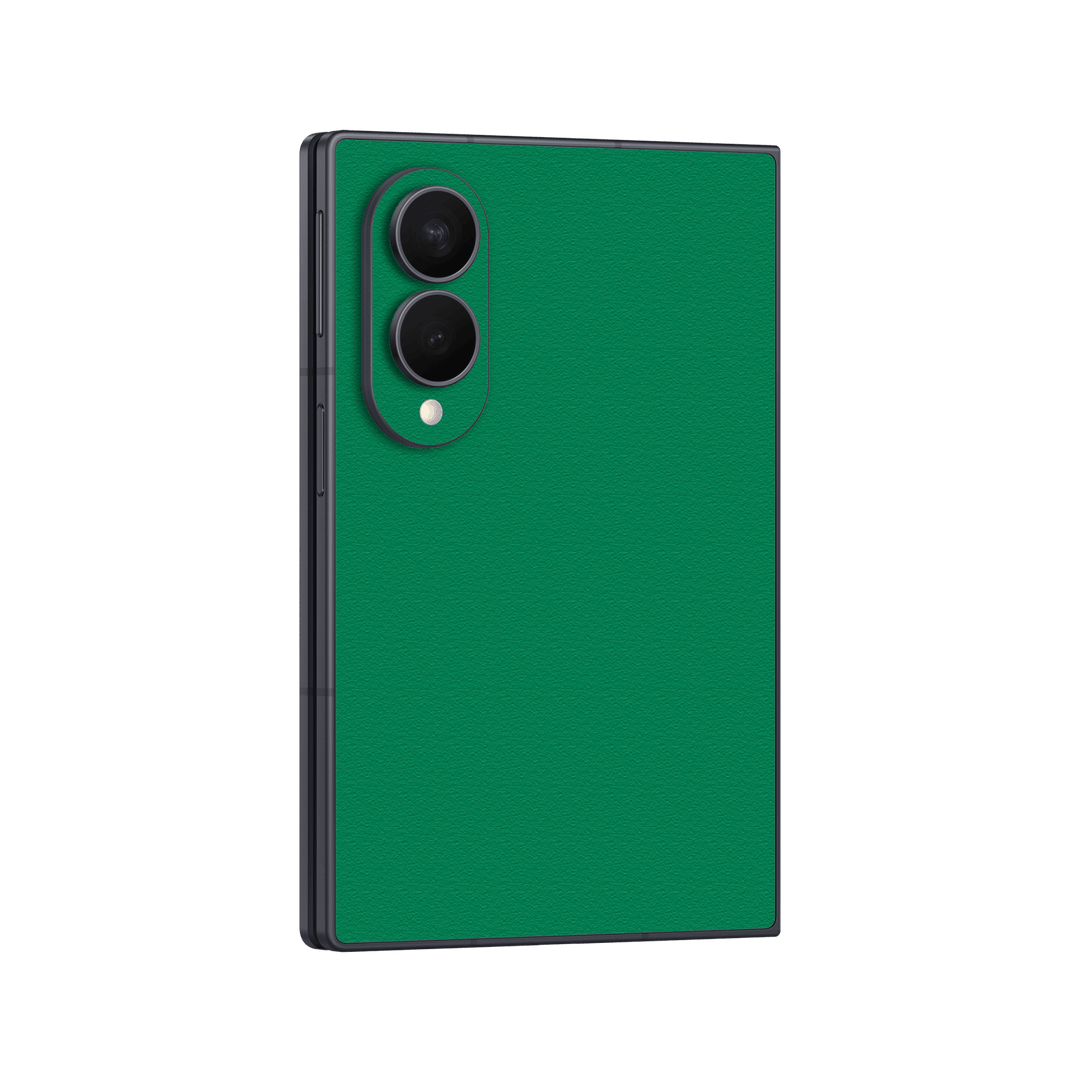 Galaxy Z FOLD 8 Luxuria Veronese Green 3D Textured Skin Wrap Sticker Decal Cover Protector by QSKINZ | qskinz.com