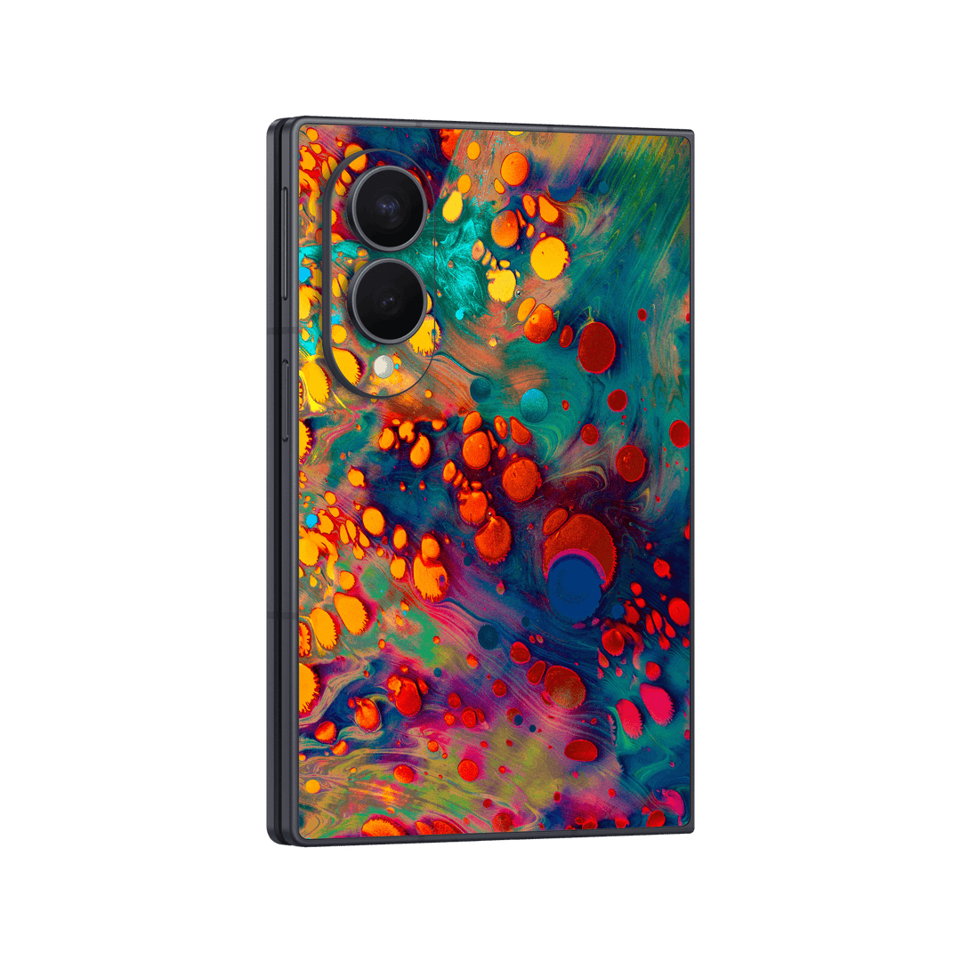 Galaxy Z FOLD 8 Print Printed Custom SIGNATURE Abstract Art Impression Skin Wrap Sticker Decal Cover Protector by QSKINZ | qskinz.com