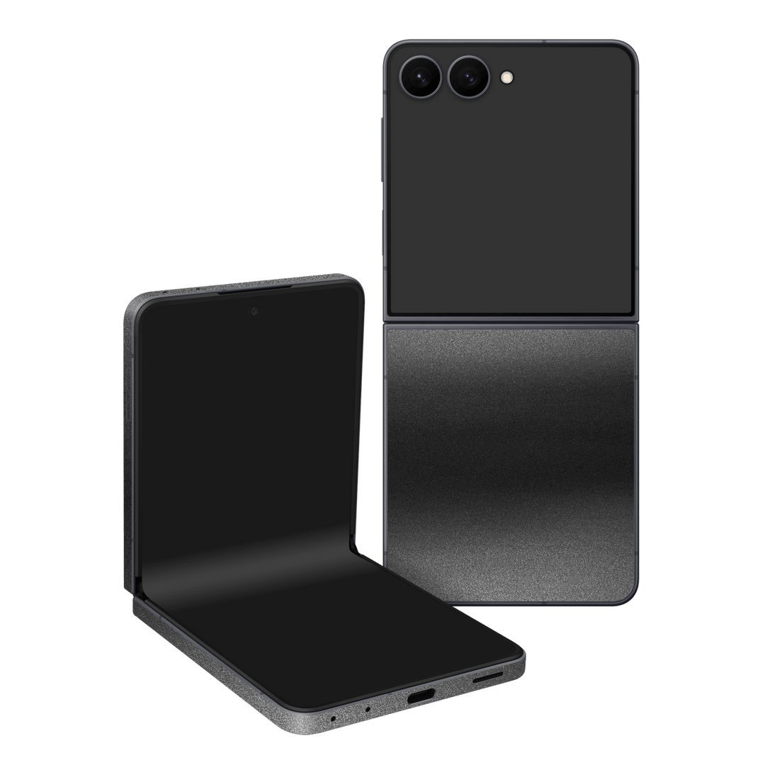 Galaxy Z Flip 8 Space Grey Metallic Matt Matte Skin Wrap Sticker Decal Cover Protector by QSKINZ | qskinz.com