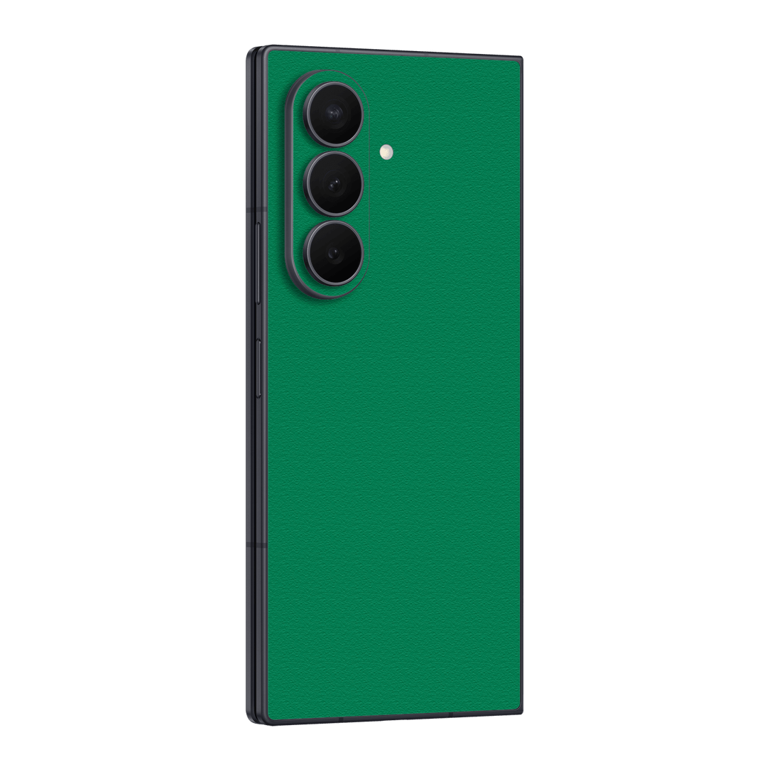 Galaxy Z Fold 8 ULTRA Luxuria Veronese Green 3D Textured Skin Wrap Sticker Decal Cover Protector by QSKINZ | qskinz.com