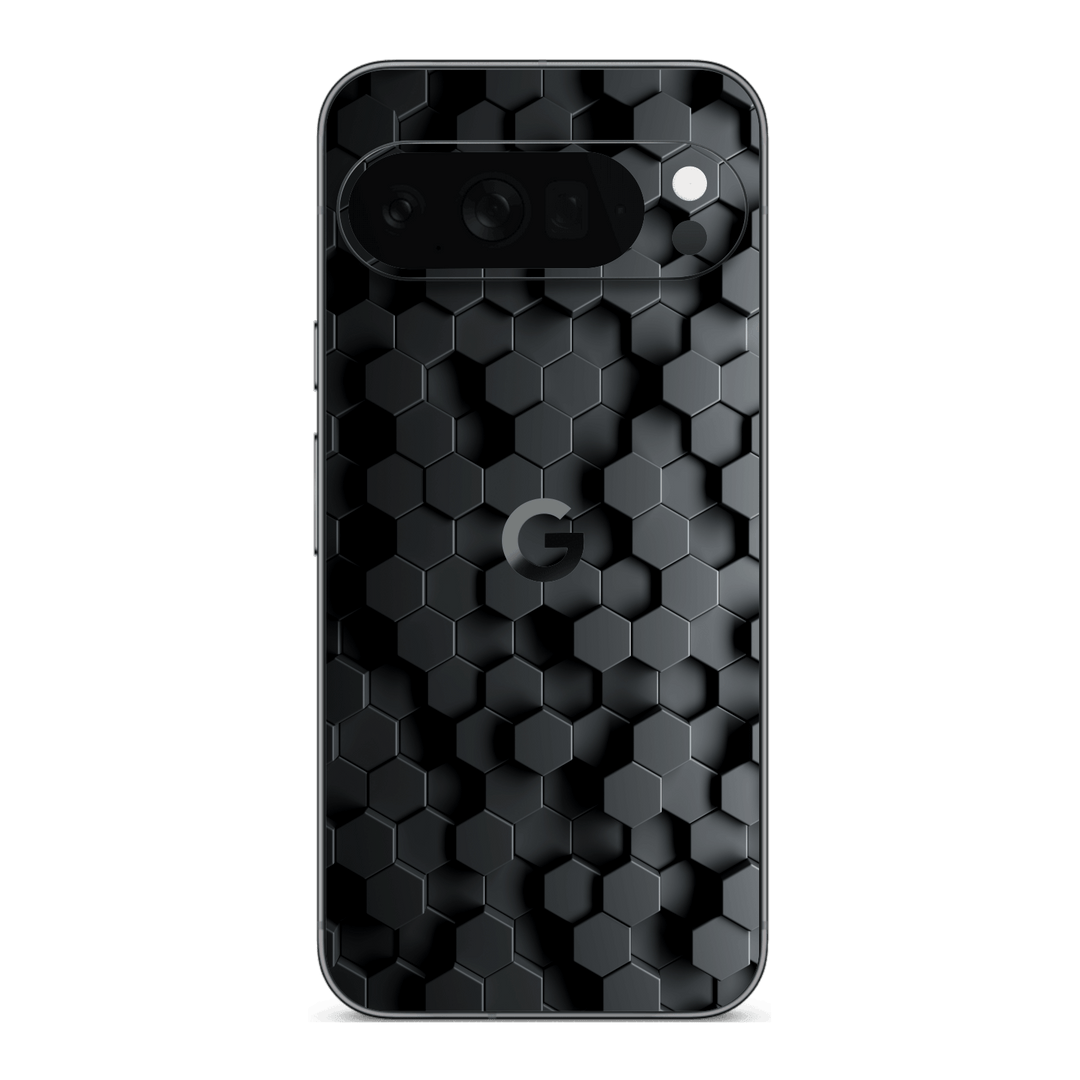 Google Pixel 10 PRO Print Printed Custom SIGNATURE Hexagonal Reaction Skin Wrap Sticker Decal Cover Protector by QSKINZ | qskinz.com