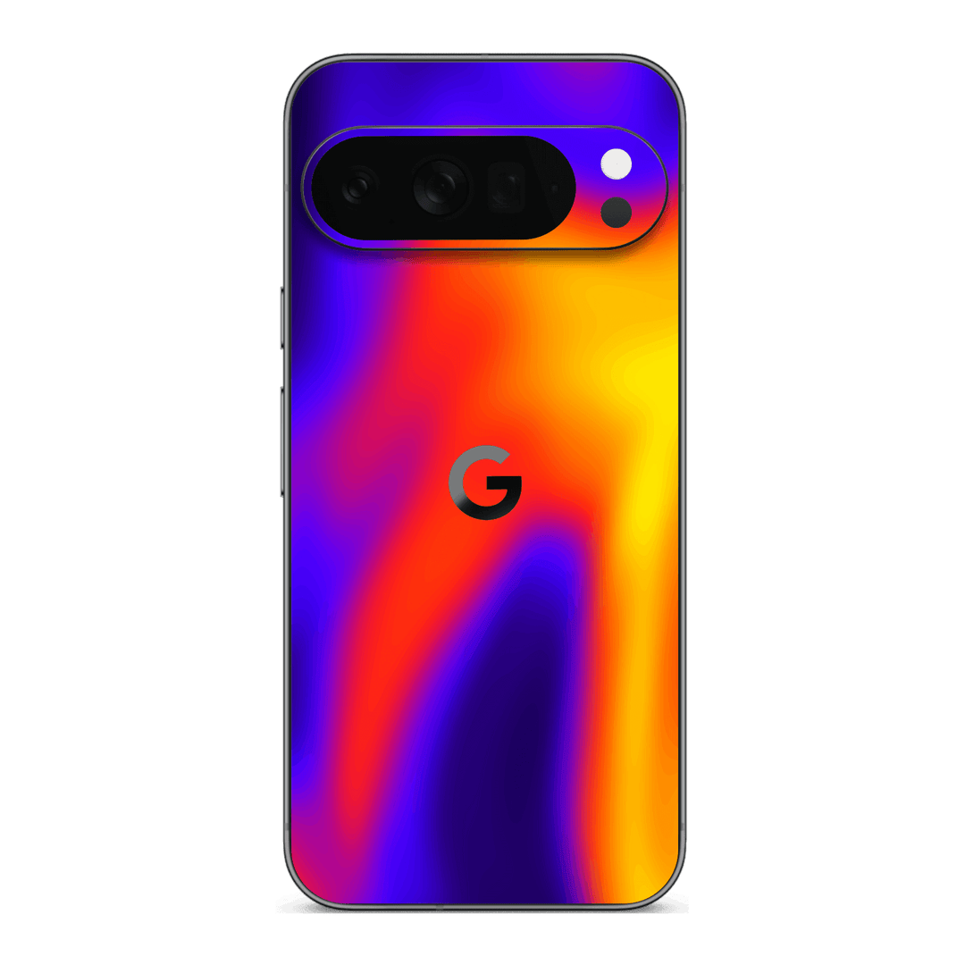 Google Pixel 10 PRO Print Printed Custom SIGNATURE Infrablaze Infrared Thermal Neon Skin Wrap Sticker Decal Cover Protector by QSKINZ | QSKINZ.COM