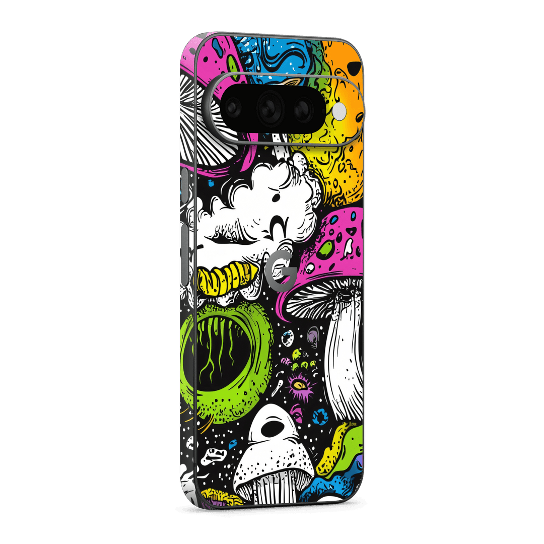 Google Pixel 11 Custom Printed SIGNATURE “Cartoon Bloom” Art Painting Skin Wrap Sticker Decal Cover Protector by QSKINZ | QSKINZ.COM