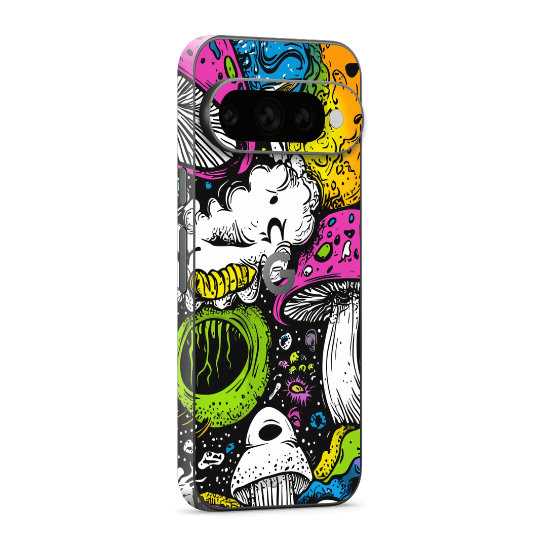 Google Pixel 11 PRO Custom Printed SIGNATURE “Cartoon Bloom” Art Painting Skin Wrap Sticker Decal Cover Protector by QSKINZ | QSKINZ.COM