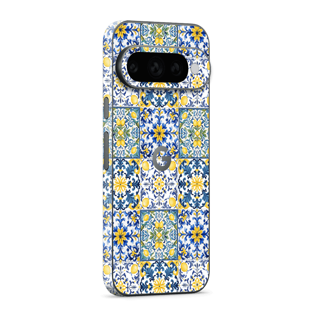 Google Pixel 11 PRO Custom Printed SIGNATURE “Tile d’Amalfi Coast” Ceramic Skin Wrap Sticker Decal Cover Protector by QSKINZ | QSKINZ.COM