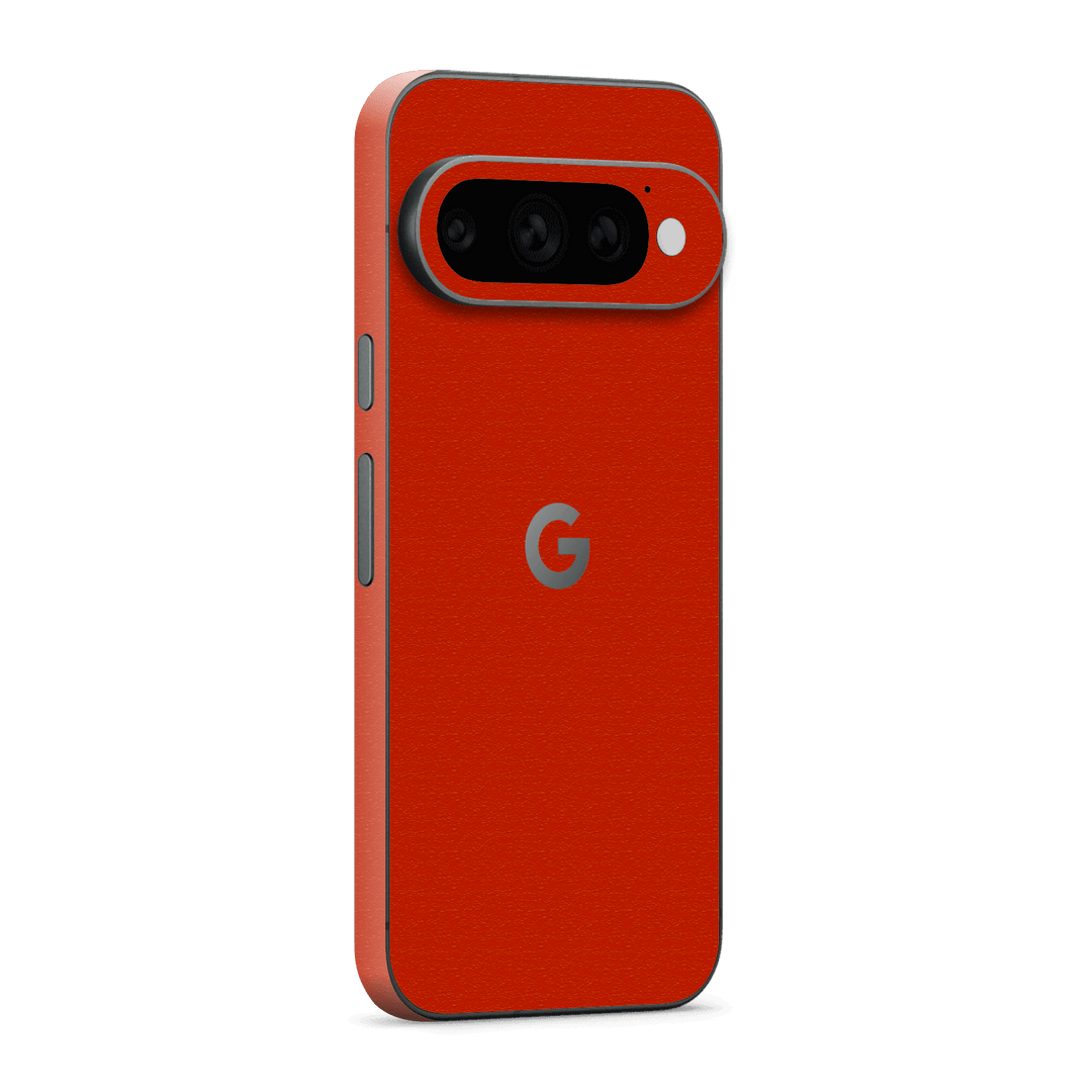 Google Pixel 11 PRO Luxuria Red Cherry Juice Matt 3D Textured Skin Wrap Sticker Decal Cover Protector by QSKINZ | qskinz.com