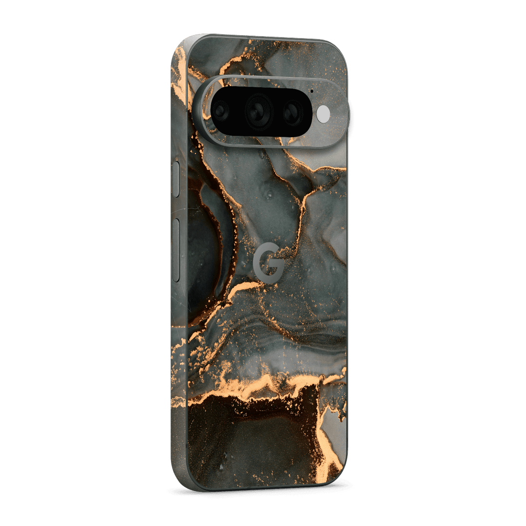 Google Pixel 11 PRO Print Printed Custom SIGNATURE AGATE GEODE Deep Forest Skin, Wrap, Decal, Protector, Cover by QSKINZ | qskinz.com