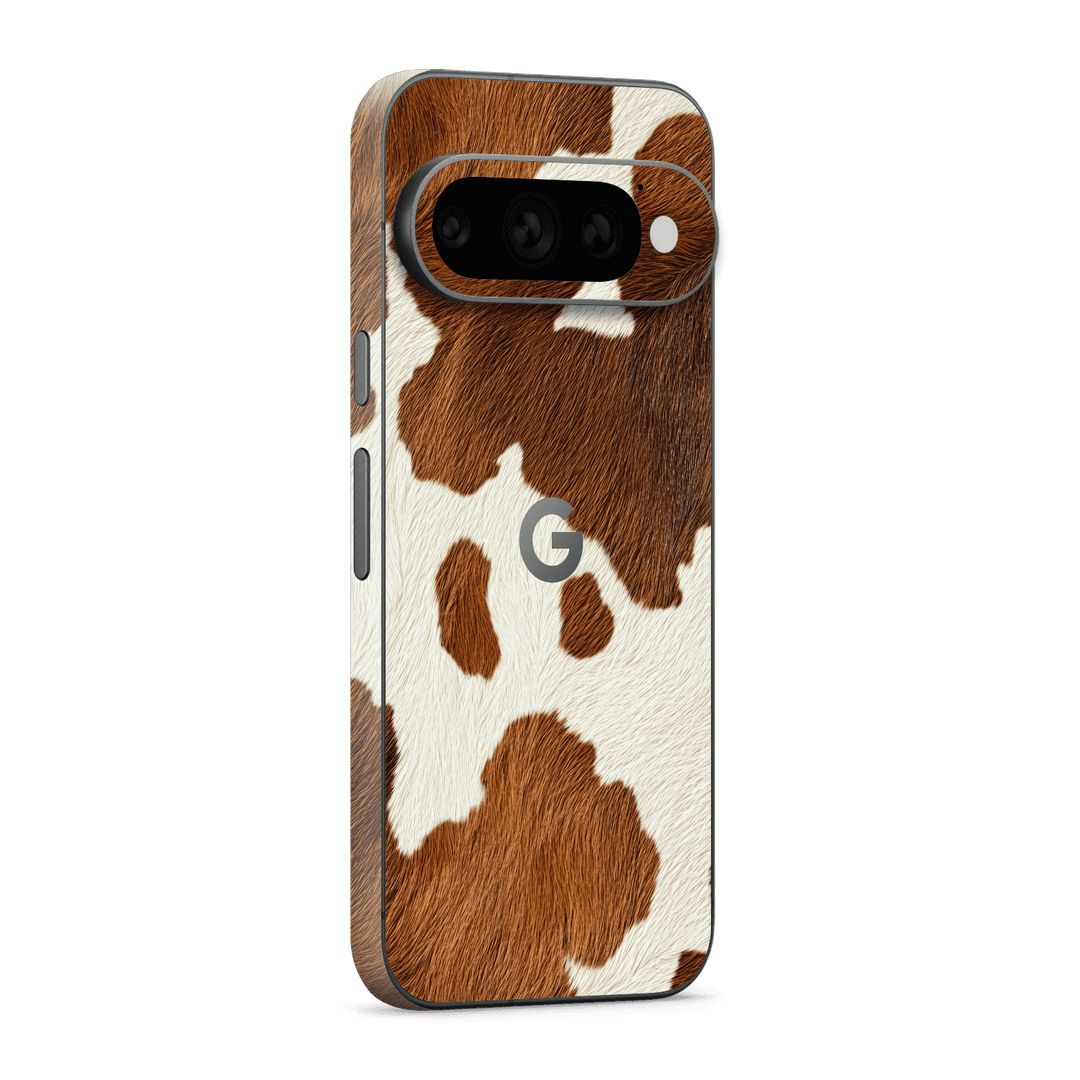 Google Pixel 11 PRO Print Printed Custom SIGNATURE MOO Cow Print Cowhide Skin Wrap Sticker Decal Cover Protector by QSKINZ | QSKINZ.COM