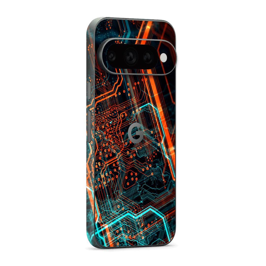 Google Pixel 11 PRO Print Printed Custom SIGNATURE NEON PCB Board Skin Wrap Sticker Decal Cover Protector by QSKINZ | qskinz.com