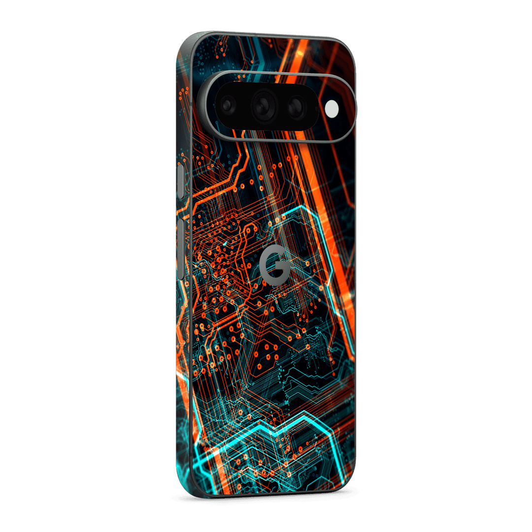 Google Pixel 11 Print Printed Custom SIGNATURE NEON PCB Board Skin Wrap Sticker Decal Cover Protector by QSKINZ | qskinz.com