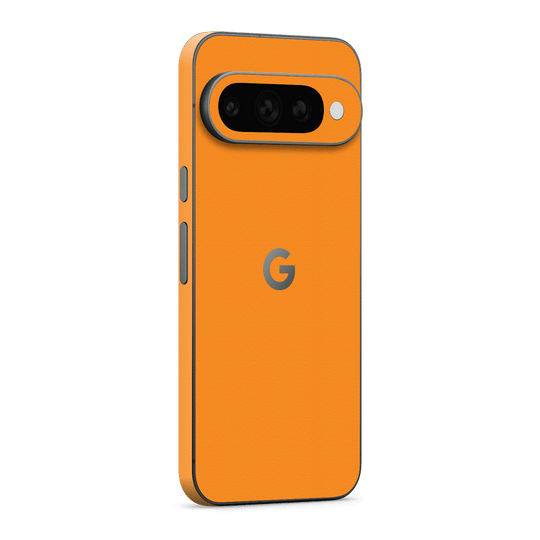Google Pixel 11 Pro XL Luxuria Sunrise Orange Matt 3D Textured Skin Wrap Sticker Decal Cover Protector by QSKINZ | qskinz.com