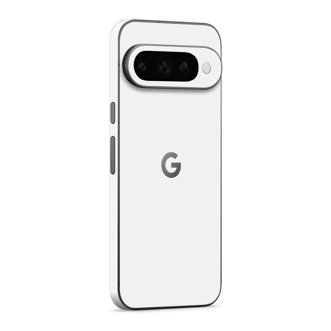 Google Pixel 11 Soft-Touch Matte StealthMatte Polar White Skin Wrap Sticker Decal Cover Protector by QSKINZ | qskinz.com