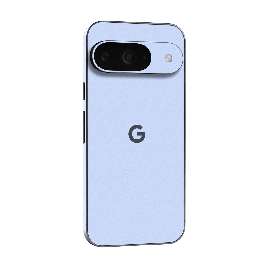 Google Pixel 9 Luxuria August Pastel Blue 3D Textured Skin Wrap Sticker Decal Cover Protector by QSKINZ | qskinz.com