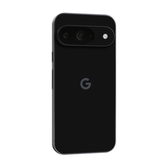 Google Pixel 9 Luxuria Raven Black Matt 3D Textured Skin Wrap Sticker Decal Cover Protector by QSKINZ | qskinz.com