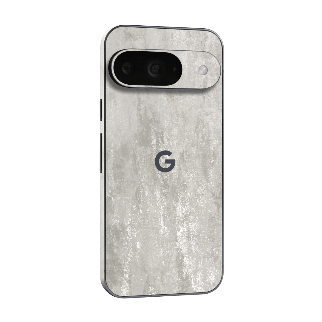 Google Pixel 9 Luxuria Silver Stone Skin Wrap Sticker Decal Cover Protector by QSKINZ | qskinz.com