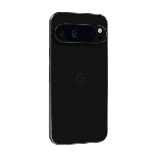 Google Pixel 9 PRO Luxuria Raven Black Matt 3D Textured Skin Wrap Sticker Decal Cover Protector by QSKINZ | qskinz.com