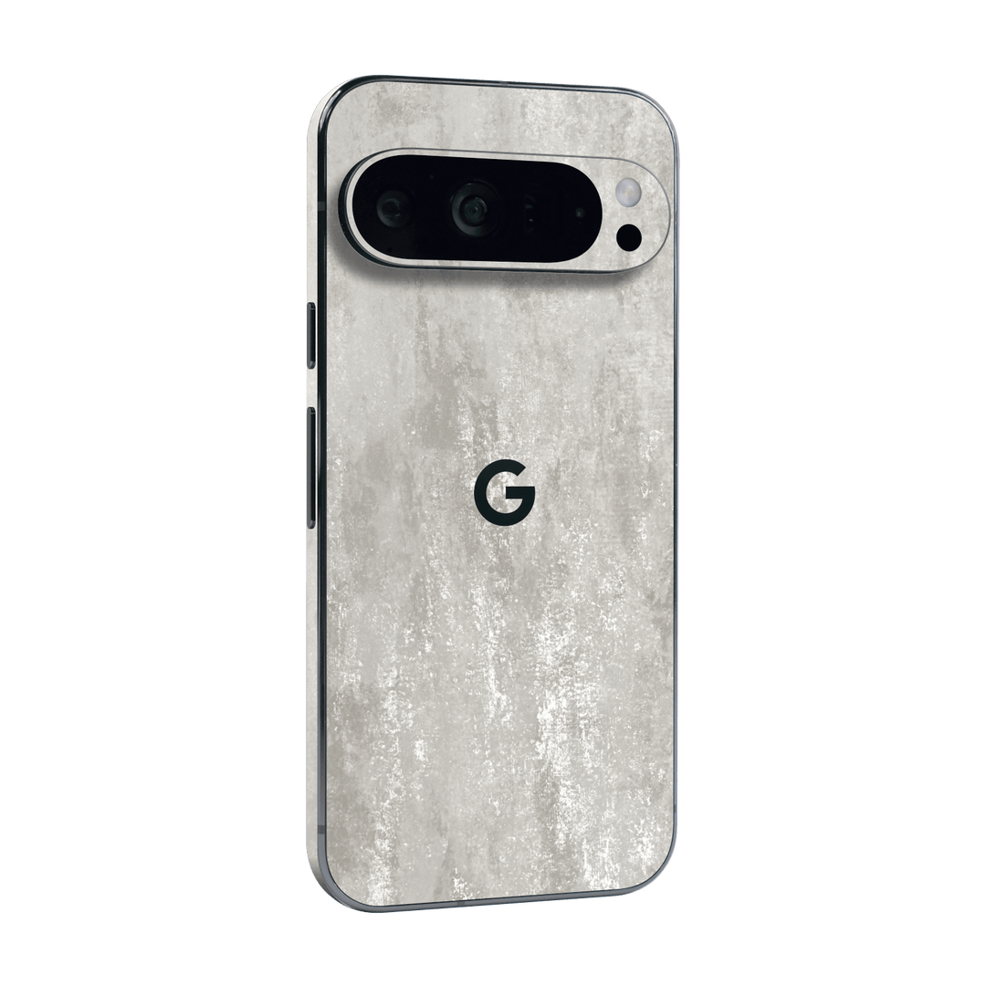 Google Pixel 9 PRO Luxuria Silver Stone Skin Wrap Sticker Decal Cover Protector by QSKINZ | qskinz.com