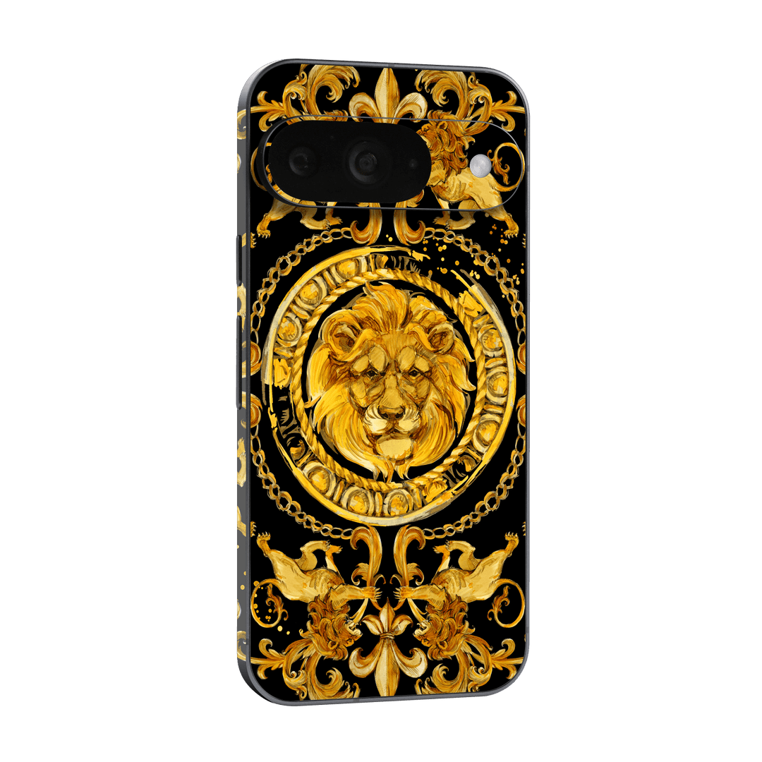 Google Pixel 9 Print Printed Custom SIGNATURE Baroque Gold Ornaments Skin Wrap Sticker Decal Cover Protector by QSKINZ | qskinz.com