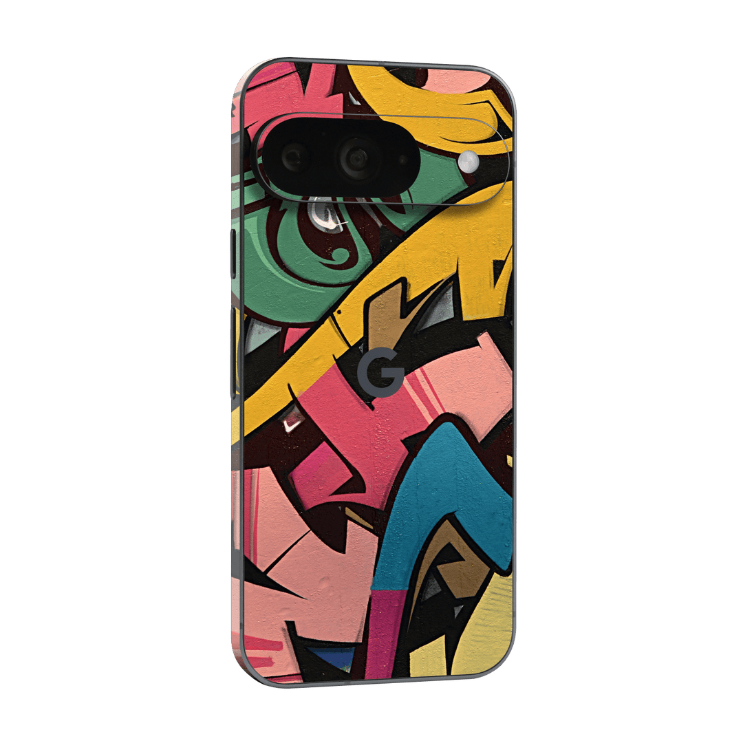 Google Pixel 9 Print Printed Custom SIGNATURE Vintage Street Art Skin Wrap Sticker Decal Cover Protector by QSKINZ | qskinz.com