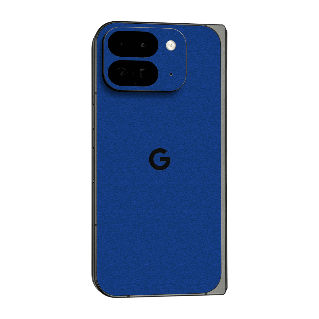 Google Pixel 9 Pro FOLD Luxuria Admiral Blue 3D Textured Skin Wrap Sticker Decal Cover Protector by QSKINZ | qskinz.com