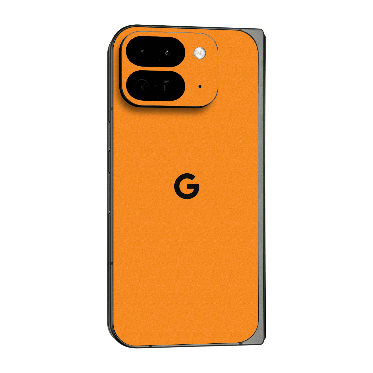 Google Pixel 9 Pro FOLD Luxuria Sunrise Orange Matt 3D Textured Skin Wrap Sticker Decal Cover Protector by QSKINZ | qskinz.com