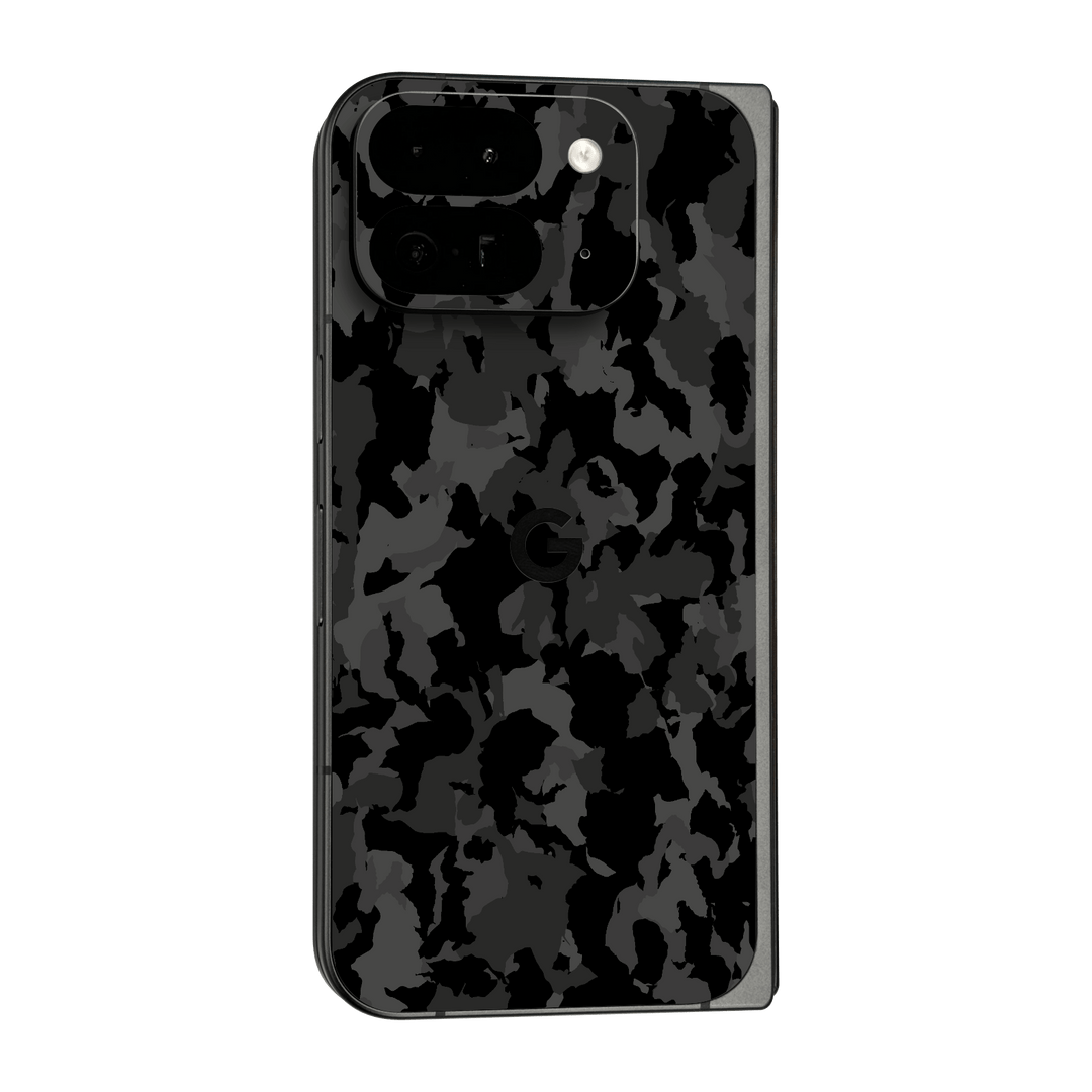 Google Pixel 9 Pro FOLD Print Printed Custom SIGNATURE Camouflage Camo DARK SLATE Skin Wrap Sticker Decal Cover Protector by QSKINZ | qskinz.com