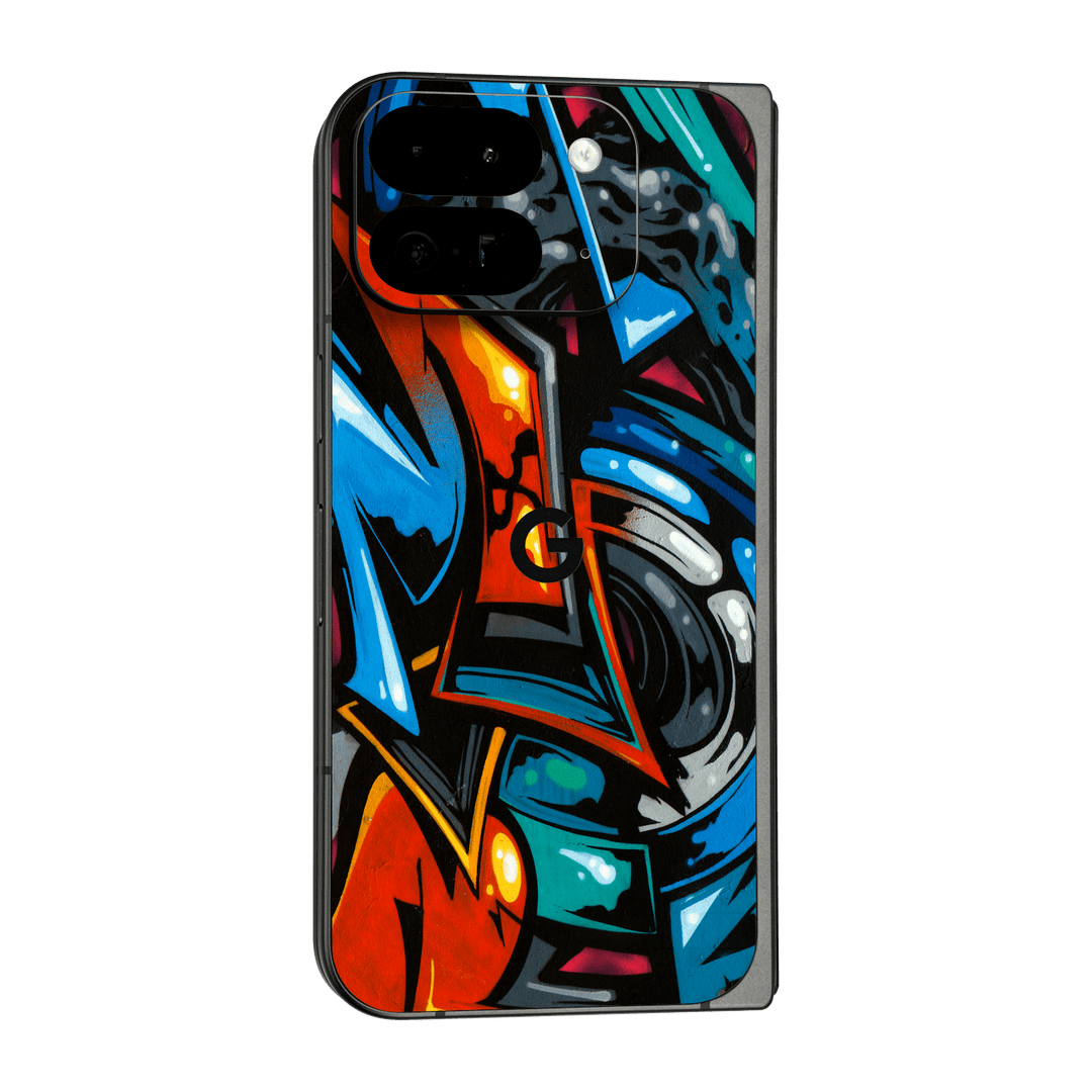 Google Pixel 9 Pro FOLD Print Printed Custom SIGNATURE Street Art Graffiti Skin, Wrap, Decal, Protector, Cover by QSKINZ | qskinz.com