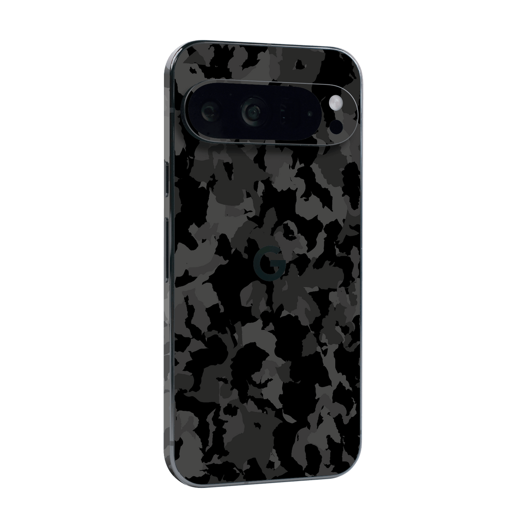 Google Pixel 9 Pro XL Print Printed Custom SIGNATURE Camouflage Camo DARK SLATE Skin Wrap Sticker Decal Cover Protector by QSKINZ | qskinz.com