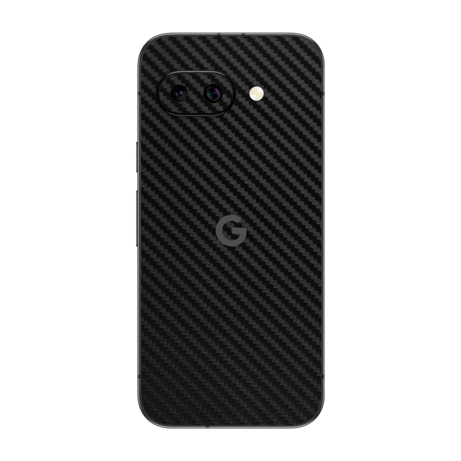 Google Pixel 9a Black 3D Textured Carbon Fibre Fiber Skin Wrap Sticker Decal Cover Protector by QSKINZ | qskinz.com
