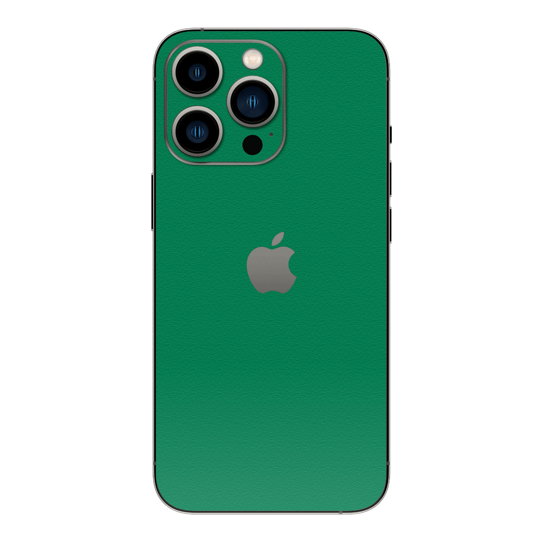 iPhone 15 PRO LUXURIA VERONESE Green Textured Skin - Premium Protective Skin Wrap Sticker Decal Cover by QSKINZ | Qskinz.com