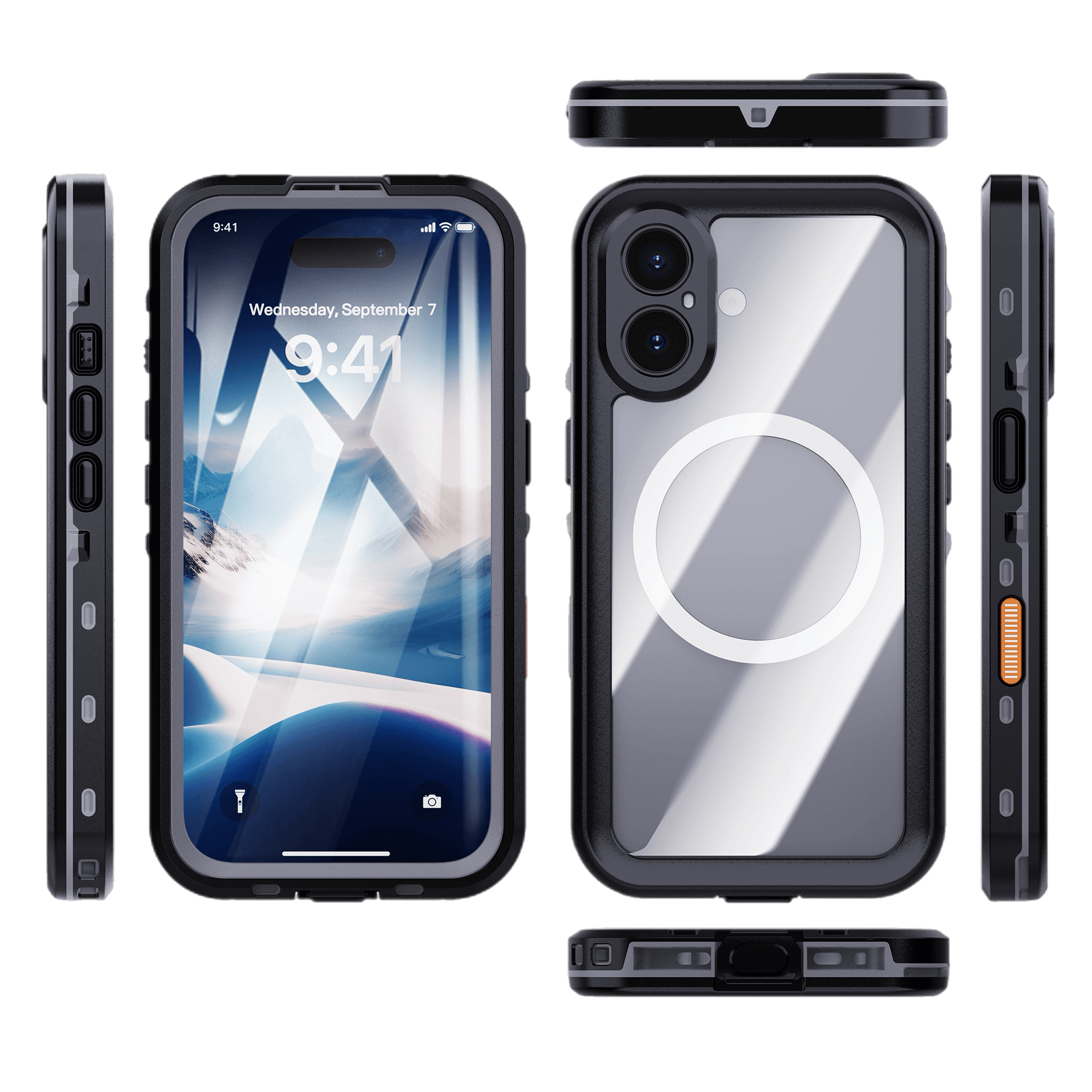 Custom IP68 Waterproof Case for iPhone 16