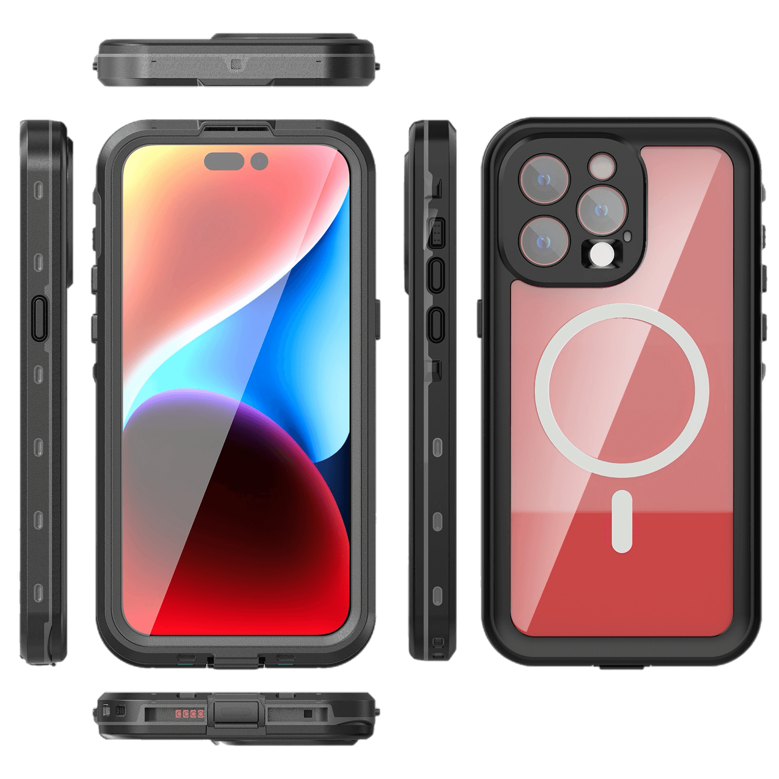 Custom IP68 Waterproof Case for iPhone 15 PRO