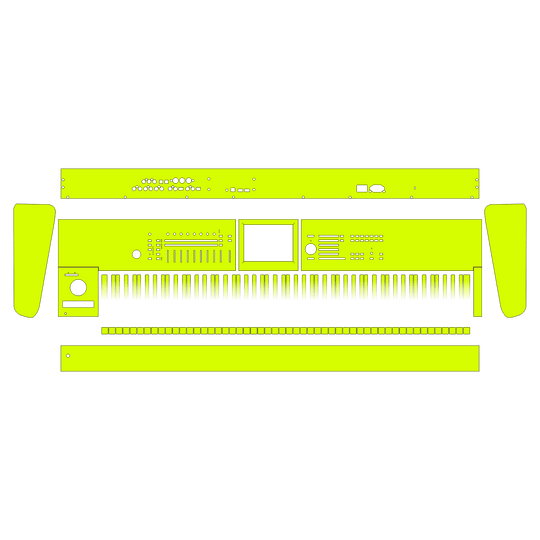 KORG Kronos 2 Music Workstation (88 keys) SIGNATURE Rainy Night in Bangkok Skin