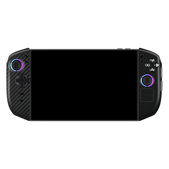Lenovo Legion GO 2 Black 3D Textured Carbon Fibre Fiber Skin Wrap Sticker Decal Cover Protector by QSKINZ | qskinz.com
