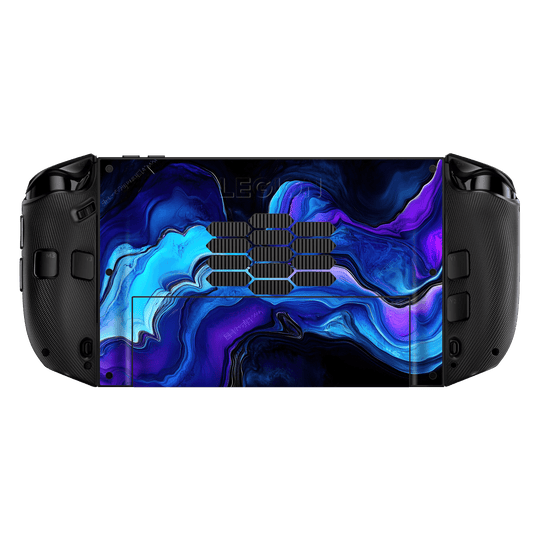 Lenovo Legion GO 2 Custom Printed SIGNATURE “Agate Geode Blue Marble” Art Skin Wrap Sticker Decal Cover Protector by QSKINZ | QSKINZ.COM back