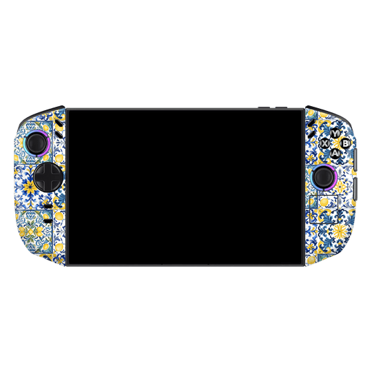 Lenovo Legion GO 2 Custom Printed SIGNATURE “Tile d’Amalfi Coast” Ceramic Skin Wrap Sticker Decal Cover Protector by QSKINZ | QSKINZ.COM