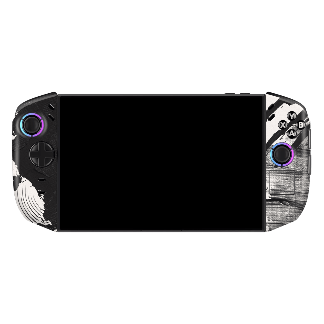 Lenovo Legion GO 2 Print Printed Custom SIGNATURE Black and White Madness Skin Wrap Sticker Decal Cover Protector by QSKINZ | qskinz.com