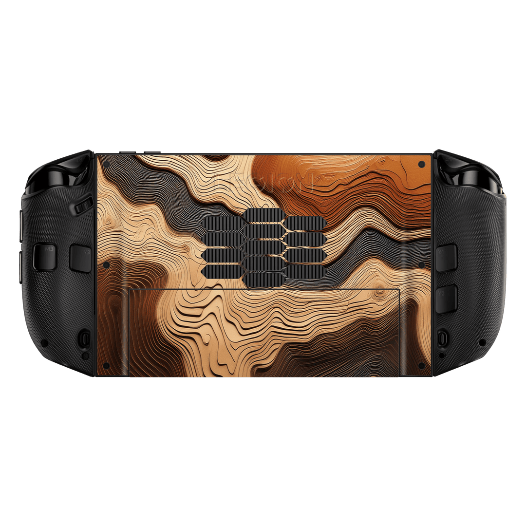 Lenovo Legion GO 2 Print Printed Custom SIGNATURE Dune Écru Neutral Earth Colours Skin Wrap Sticker Decal Cover Protector by QSKINZ | QSKINZ.COM back