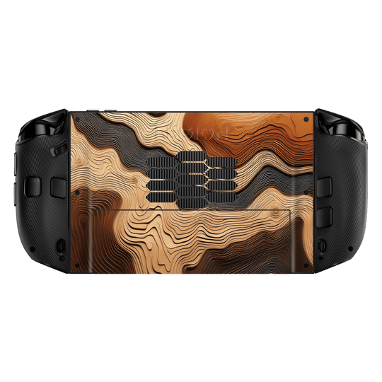 Lenovo Legion GO 2 Print Printed Custom SIGNATURE Dune Écru Neutral Earth Colours Skin Wrap Sticker Decal Cover Protector by QSKINZ | QSKINZ.COM back