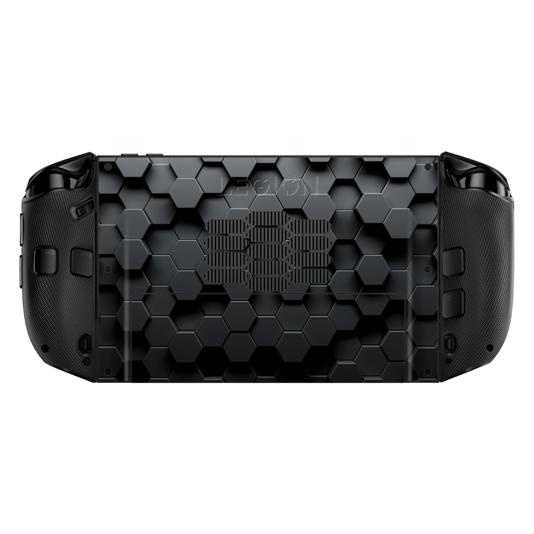Lenovo Legion GO 2 Print Printed Custom SIGNATURE Hexagonal Reaction Skin Wrap Sticker Decal Cover Protector by QSKINZ | qskinz.com back