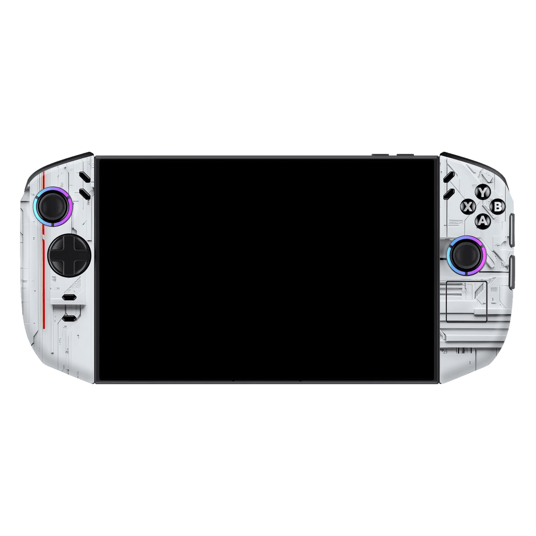 Lenovo Legion GO 2 Print Printed Custom SIGNATURE Interstellar White Spaceship Skin Wrap Sticker Decal Cover Protector by QSKINZ | QSKINZ.COM