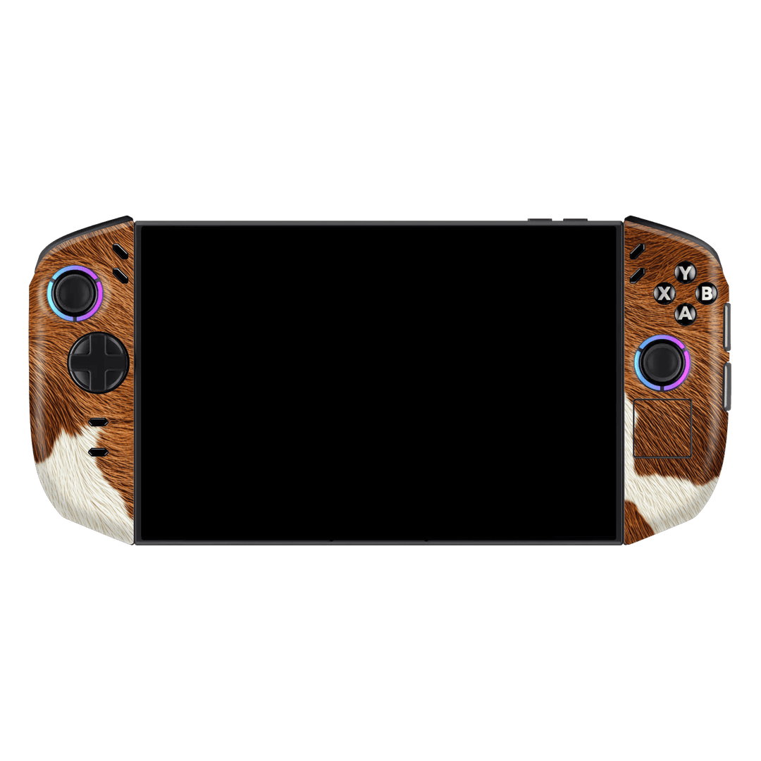 Lenovo Legion GO 2 Print Printed Custom SIGNATURE MOO Cow Print Cowhide Skin Wrap Sticker Decal Cover Protector by QSKINZ | QSKINZ.COM
