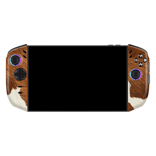 Lenovo Legion GO 2 Print Printed Custom SIGNATURE MOO Cow Print Cowhide Skin Wrap Sticker Decal Cover Protector by QSKINZ | QSKINZ.COM