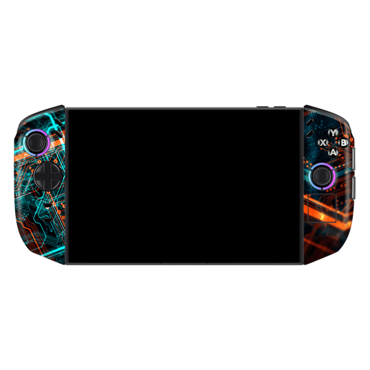 Lenovo Legion GO 2 Print Printed Custom SIGNATURE NEON PCB Board Skin Wrap Sticker Decal Cover Protector by QSKINZ | qskinz.com