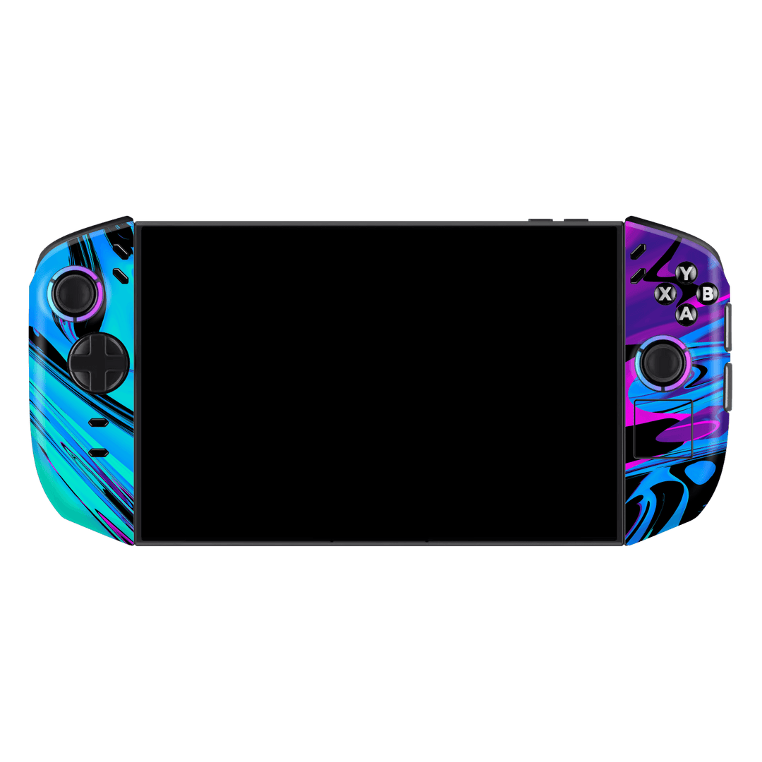 Lenovo Legion GO 2 Print Printed Custom SIGNATURE Rainy Night in Bangkok Skin Wrap Sticker Decal Cover Protector by QSKINZ | qskinz.com