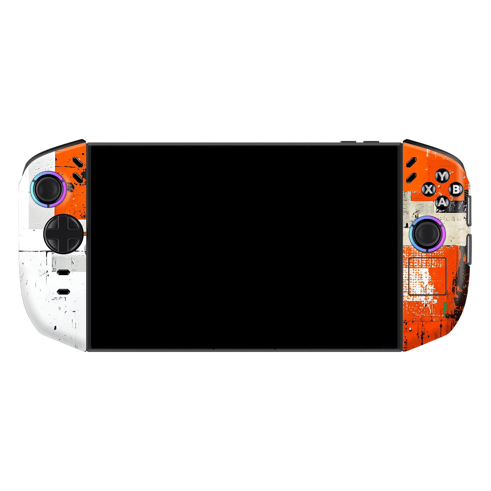 Lenovo Legion GO 2 Printed Custom SIGNATURE “Atelier Portrait” Monochrome Black & White Artistic Portrait Collage Skin Wrap Sticker Decal Cover Protector by QSKINZ | QSKINZ.COM