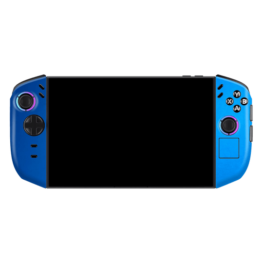 Lenovo Legion GO 2 Satin Blue Metallic Matt Matte Skin Wrap Sticker Decal Cover Protector by QSKINZ | qskinz.com