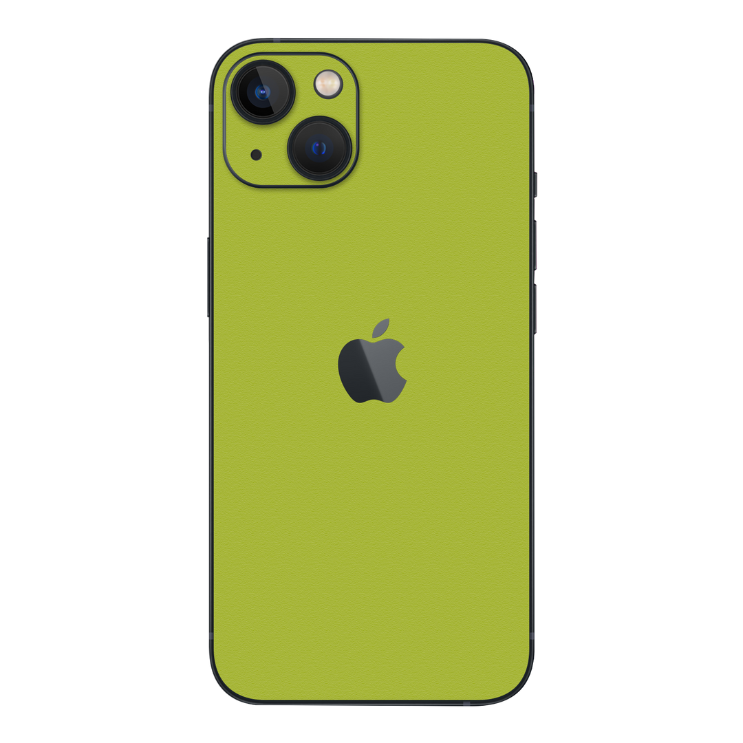 iPhone 15 LUXURIA Lime Green Textured Skin - Premium Protective Skin Wrap Sticker Decal Cover by QSKINZ | Qskinz.com